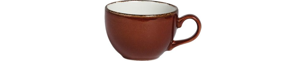 Steelite Tasse Empire niedrig rund 0,23 l Mocha Terramesa Mocha