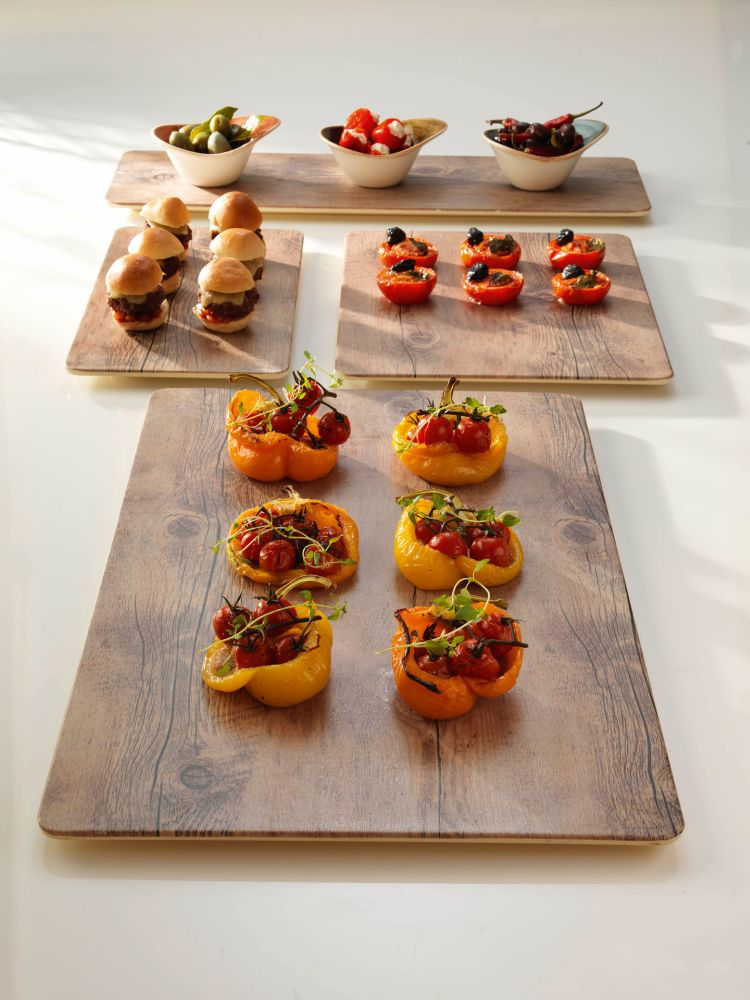 Steelite Platte rechteckig 508 x 254 mm Driftwood