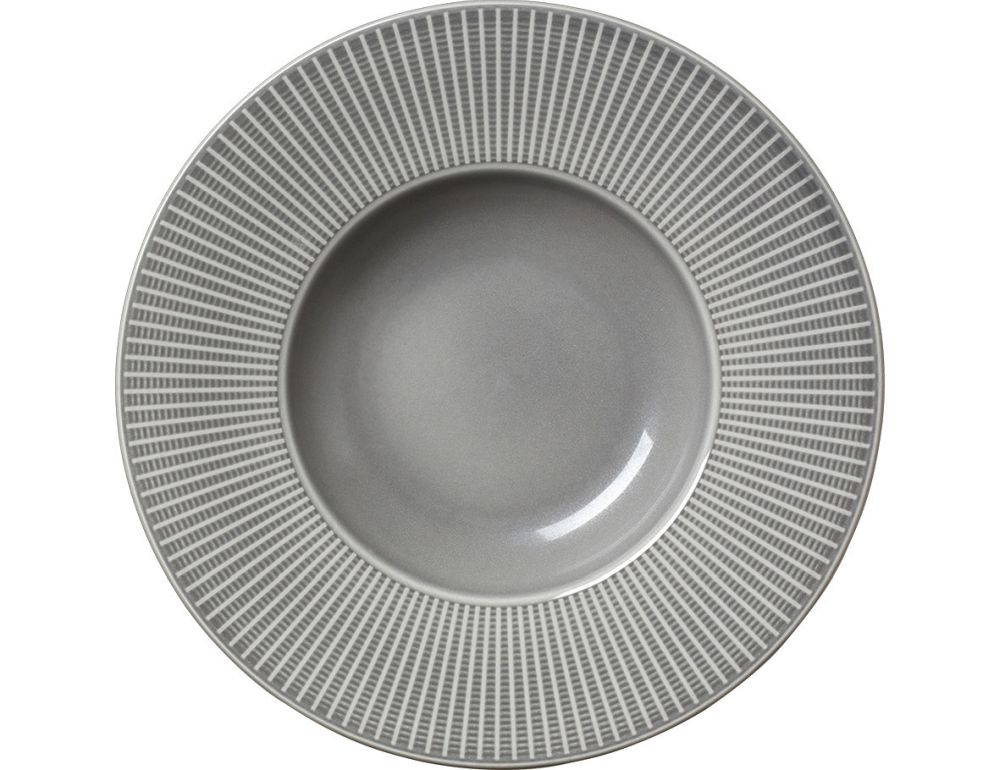 Steelite Gourmet-Pastateller 285 mm lichtgrau Willow mist