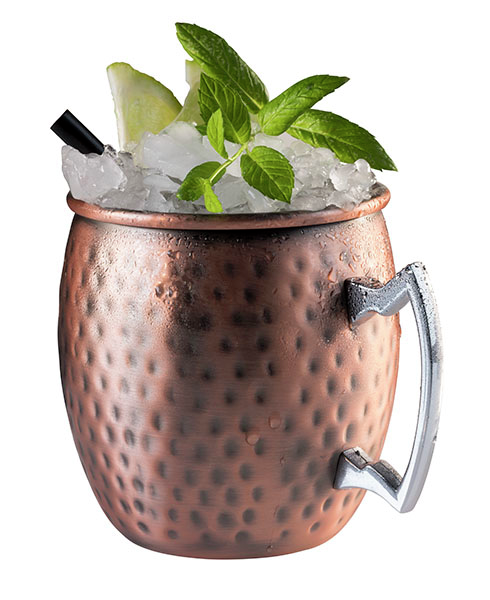 Becher -MOSCOW MULE- Ø 9 cm, H: 10 cm , Kupfer