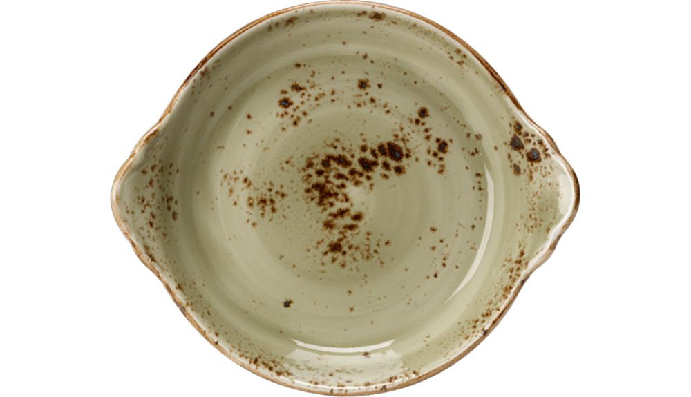 Steelite Form rund mit Griffen 215 mm / 0,78 l Craft Green